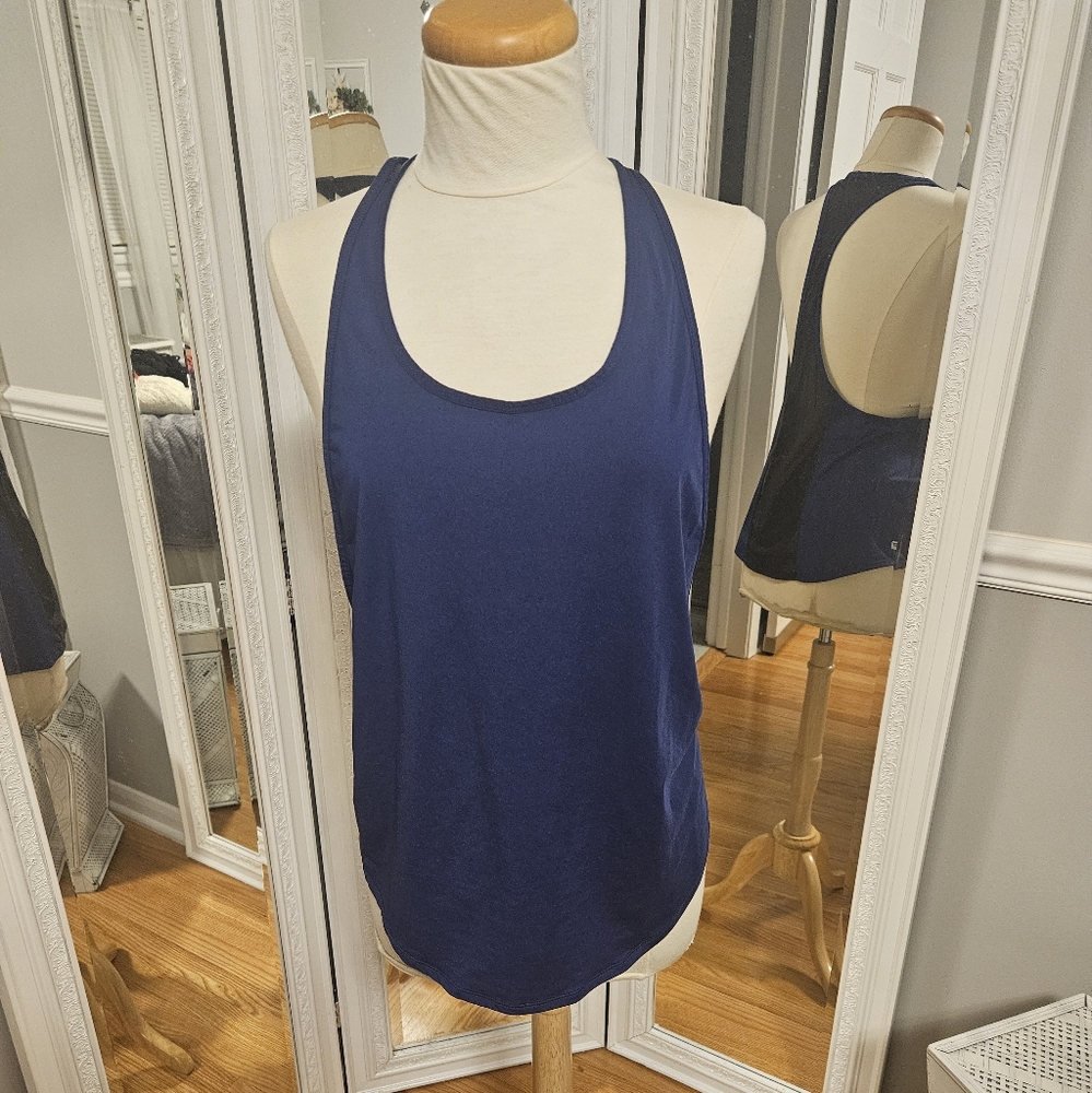 Fabletics Muscle Tank Top Royal Blue Size M